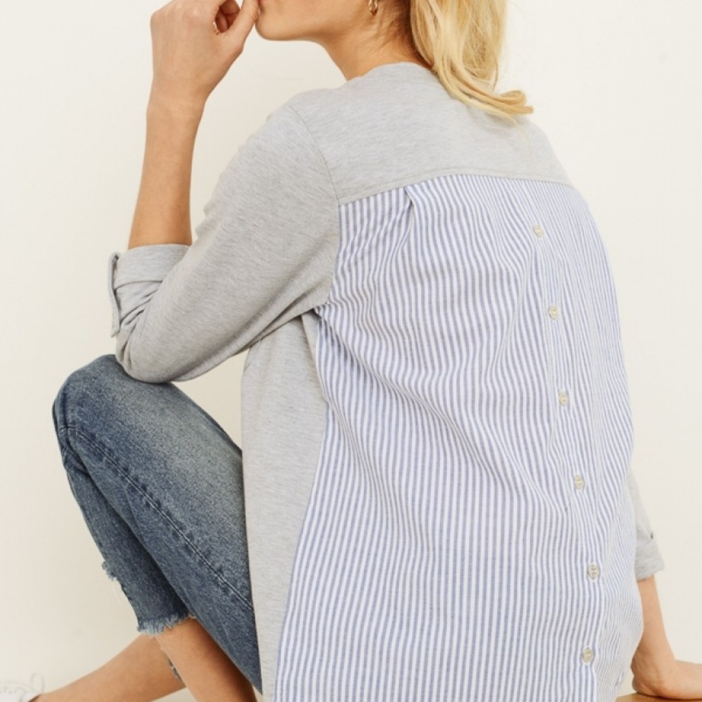 Button Down Bluse
